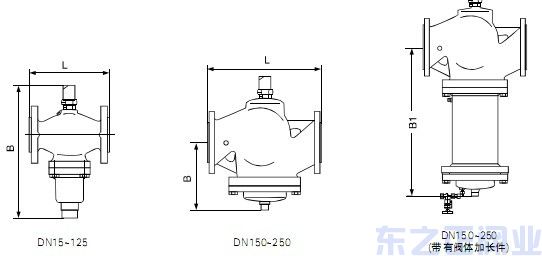 自力式壓力、壓差組合閥結(jié)構(gòu)圖1
