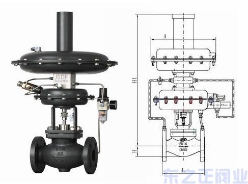 自力式氮封閥結構圖
