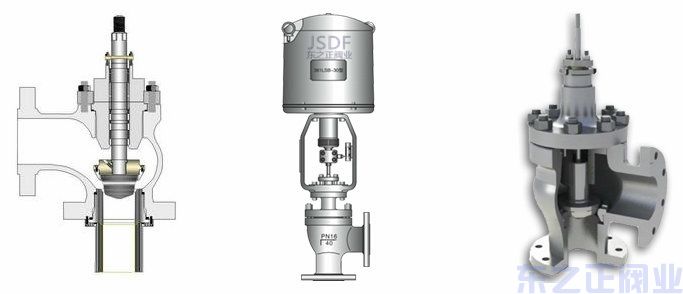 電動角式調(diào)節(jié)閥結(jié)構(gòu)圖