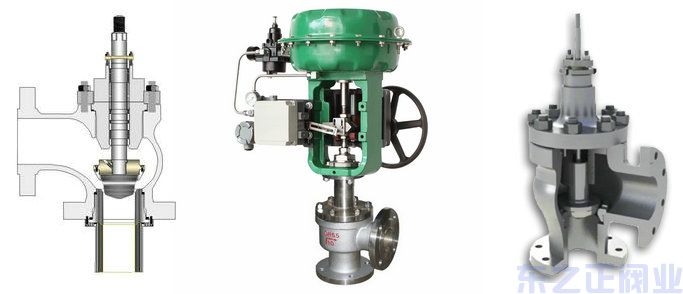 氣動薄膜角式調節閥結構圖