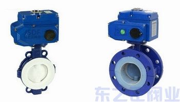 電動襯氟蝶閥 電動襯氟蝶閥