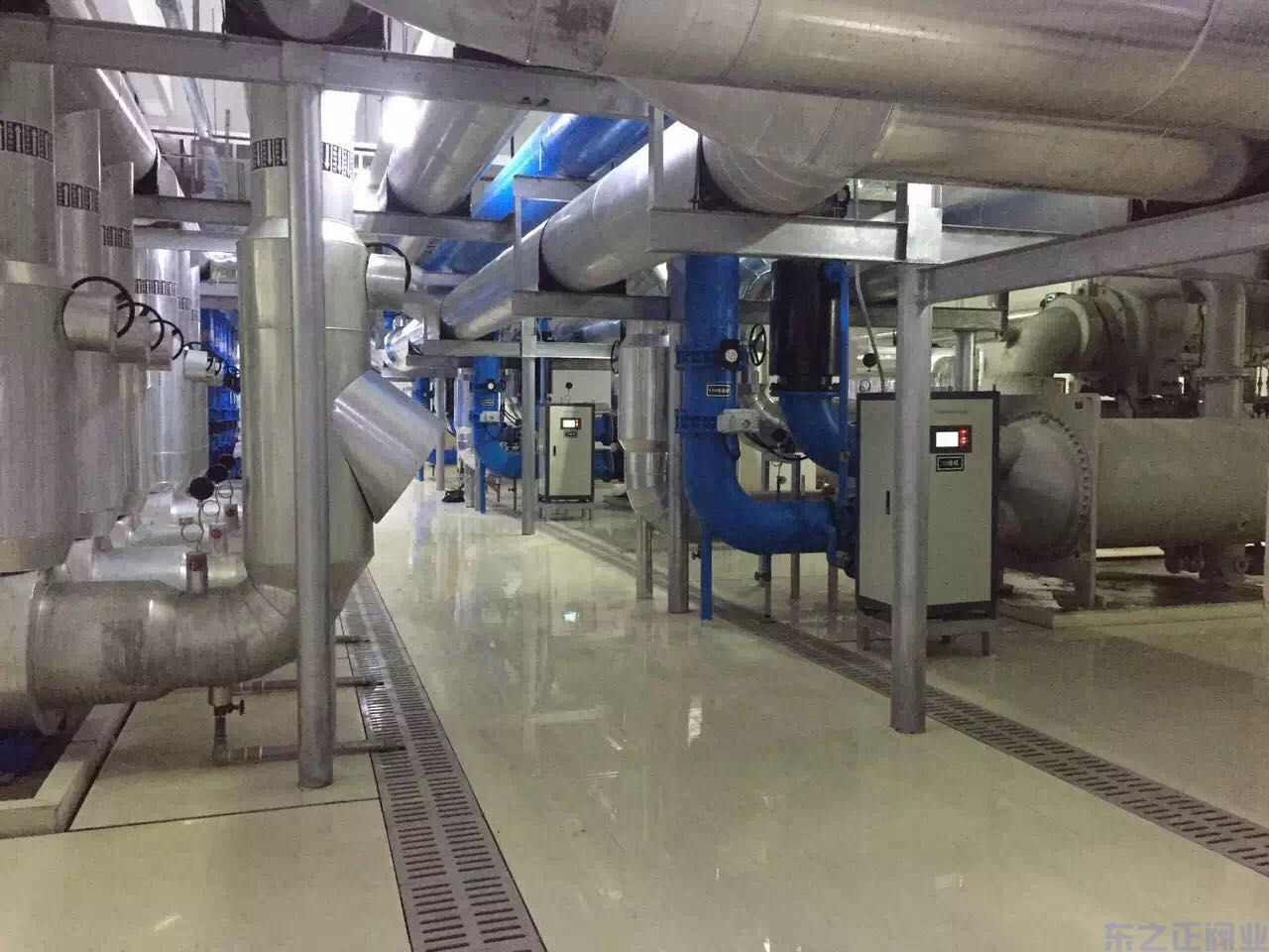 電動蝶閥使用現場