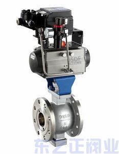 氣動調節球閥V型