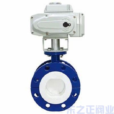 電動法蘭全襯氟蝶閥(圖1) 1-2006121P302G2.jpg